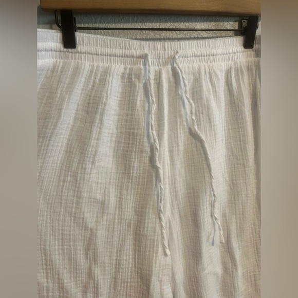Abercrombie & fitch gauze wide leg pants - Picture 3 of 5